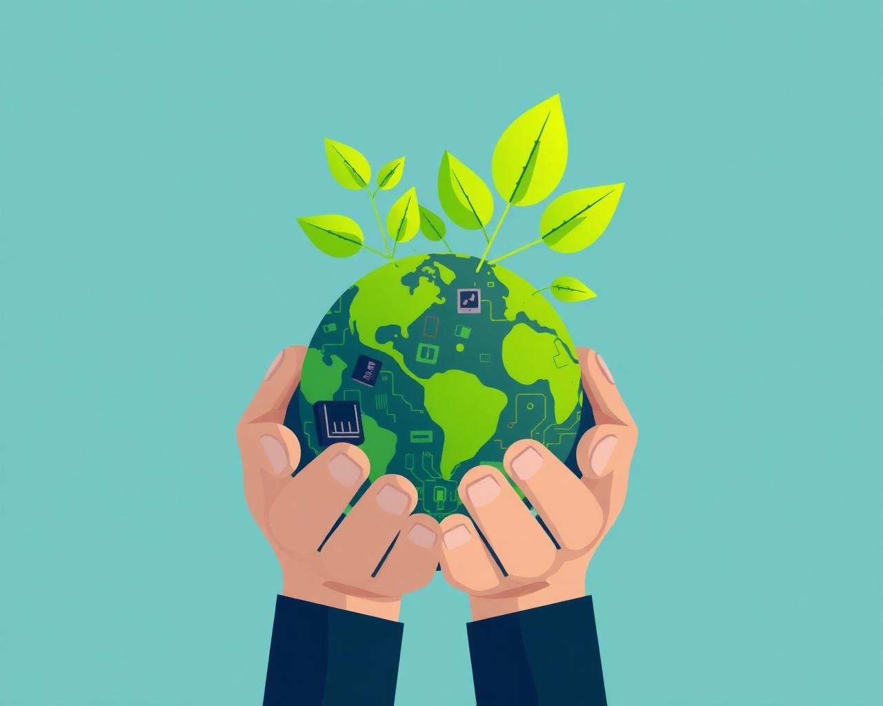 Sustainable e-waste recycling
